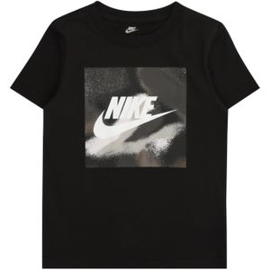 Nike Sportswear Shirt 'CLUB EXPRESS'  bruin / grijs / zwart / wit