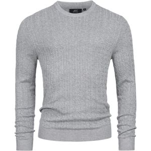JEFF Trui ' Camden'  lichtgrijs