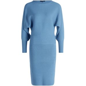 zero Gebreide jurk  hemelsblauw