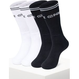 INDICODE JEANS Sokken 'Faltman'  zwart / wit