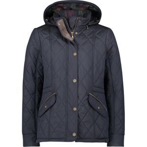 GIL BRET - Tussenjas - Navy - Gewatteerde Jas - Met Afneembare Capuchon