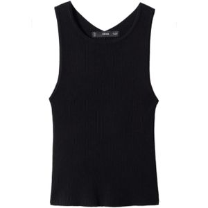 MANGO Top 'Pasi'  zwart