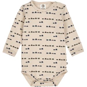 Müsli by GREEN COTTON Rompertje/body '1582077900'  beige / zwart