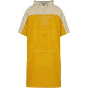 normani - Sport Badjas - Beige / Mosterd - Kuta - Met Capuchon