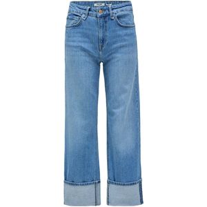 Salsa - True - Spijkerbroek - Lichtblauw - Rechte Pijp - Hoge Taille