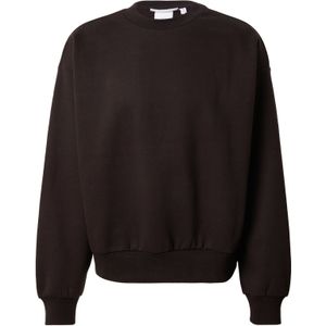 WEEKDAY Sweatshirt  donkerbruin