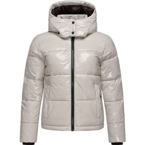 Ragwear Winterjas 'Roobie'  lichtgrijs / zwart