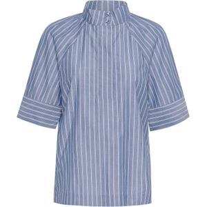 InWear Blouse 'Merlissa'  lichtblauw / wit