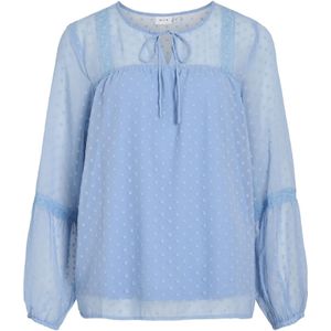 VILA Blouse 'Edee'  blauw