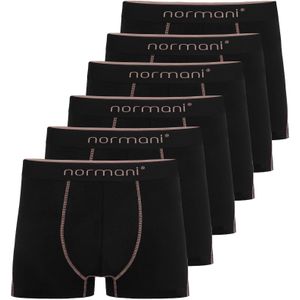 normani Boxershorts  zalm roze / zwart
