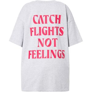 Studio Untold Shirt  grijs gemêleerd / rood