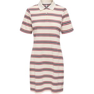 Onlevie - Korte Jurk - Zwart - Regular Fit - Polo Hals