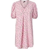 Pctalia - Midi-jurk - V-hals - Korte Mouwen - Relaxed Fit