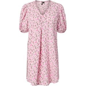 Pctalia - Midi-jurk - V-hals - Korte Mouwen - Relaxed Fit