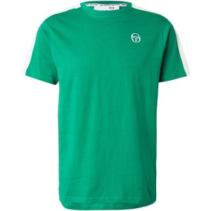 Sergio Tacchini Shirt 'CARLO'  groen / wit