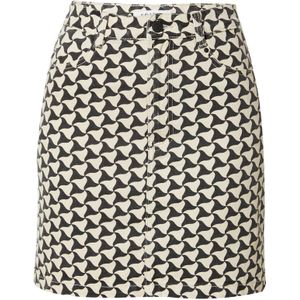 EDITED Rok 'Fibi'  beige / zwart