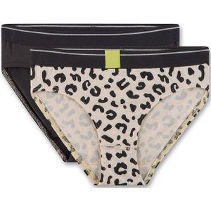 Sanetta Onderbroek  beige / zwart