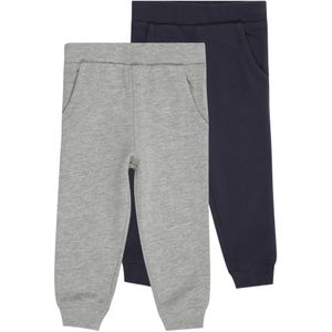 MINYMO Broek  donkerblauw / grijs