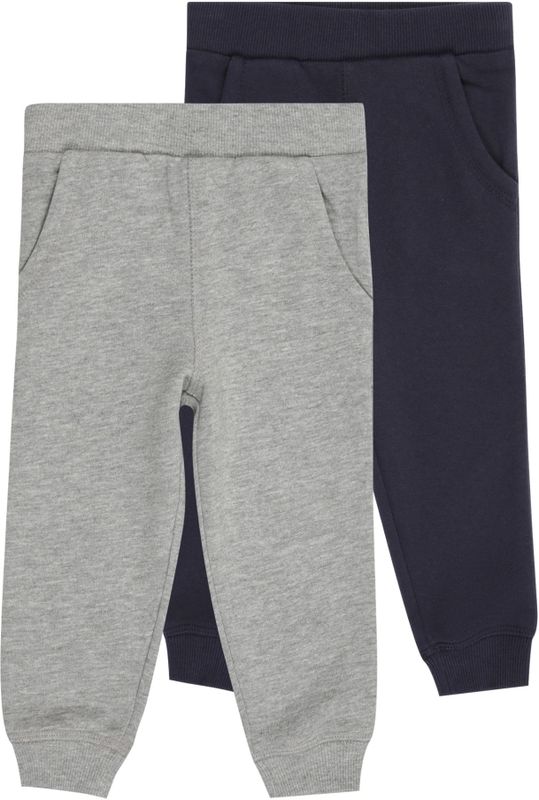 MINYMO Broek  donkerblauw / grijs