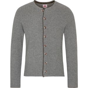 SPIETH & WENSKY - Gebreid Vest - Lichtgrijs - Gerber