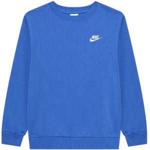 Nike Sportswear Sweatshirt 'CLUB FLEECE'  blauw / wit