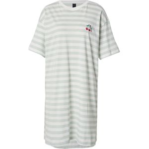 Hunkemöller Nachthemd  groen / pastelgroen / karmijnrood / wit