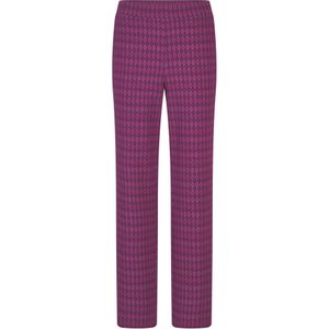 Goldner Broek 'Vera'  donkerblauw / cyclaam / donkeroranje / pink