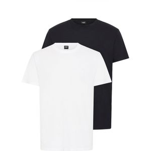 North Bend Shirt 'NBGarfinkel M'  zwart / wit