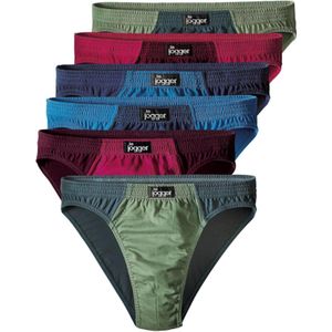 LE JOGGER Slip  azuur / kaki / spar / wijnrood