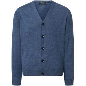 MAERZ Muenchen Gebreid vest ' 590800 '  blauw gemêleerd