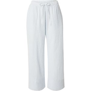 Lindex Pyjamabroek  lichtblauw / wit