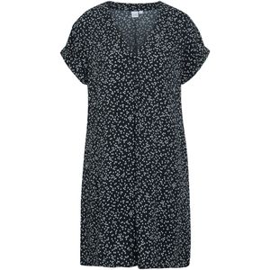 Gap Petite Jurk  zwart / wit