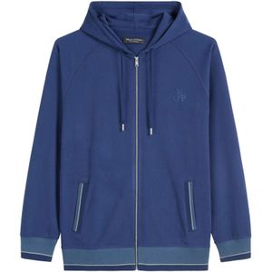 Marc O'Polo Sweatvest ' Heavy Jersey '  blauw