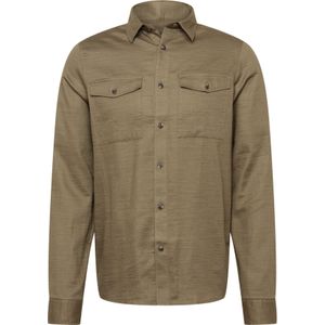 !Solid Overhemd 'Tim'  kaki