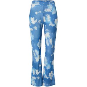 Nasty Gal Broek  blauw / pastelblauw / lichtblauw / wit