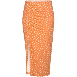 VIVANCE Rok 'VIVANCE'  oranje / wit