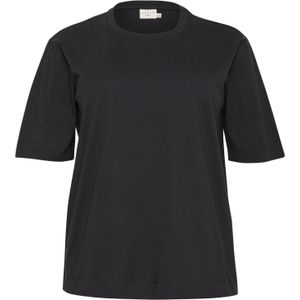 KAFFE CURVE Shirt 'Mina'  zwart