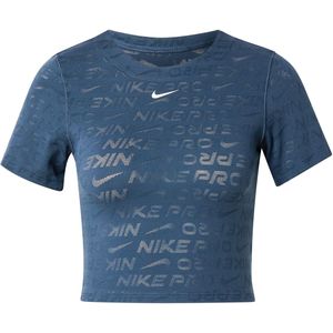 NIKE Functioneel shirt  navy / wit