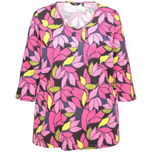 Ulla Popken Shirt  gemengde kleuren / pink