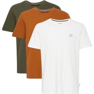 BLEND Shirt  beige / camel / olijfgroen