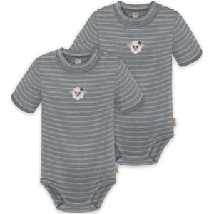 normani Rompertje/body 'Tihoi'  grijs / wit