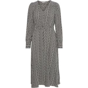 Fransa Jurk 'Kiki Dr 2'  zwart / wit