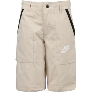 Nike Sportswear Broek  lichtbeige / zwart / wit