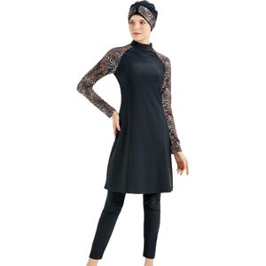 C&City Badpakjurk  violetblauw / oranje / zwart