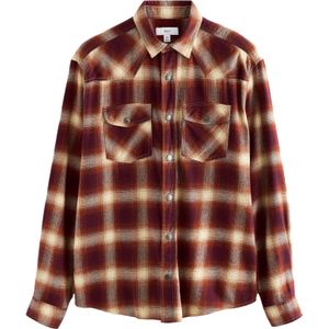 Next Overhemd  beige / oranje / bordeaux