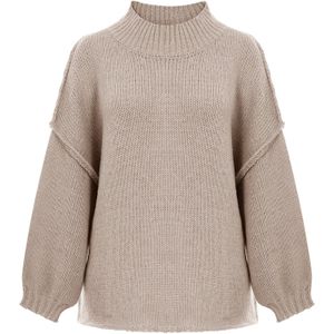 Imily Bela Trui  beige gemêleerd