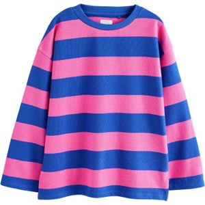Next Shirt  royal blue/koningsblauw / pink