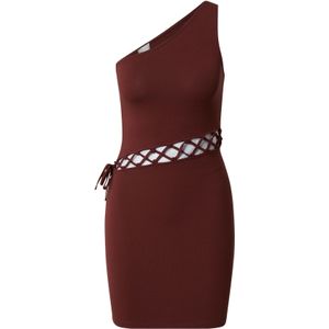 ABOUT YOU x Sofia Tsakiridou Jurk 'Alma'  bruin