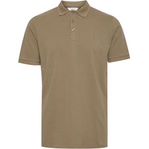 !Solid Shirt 'Athen'  chocoladebruin