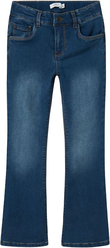Fleece Bootcut Jeans - Denim - Bootcut - Slim Fit - Verstelbare Taille